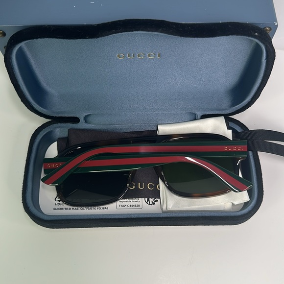 New Authentic Gucci Men GG0925S Aviator Sunglasses - Picture 11 of 13